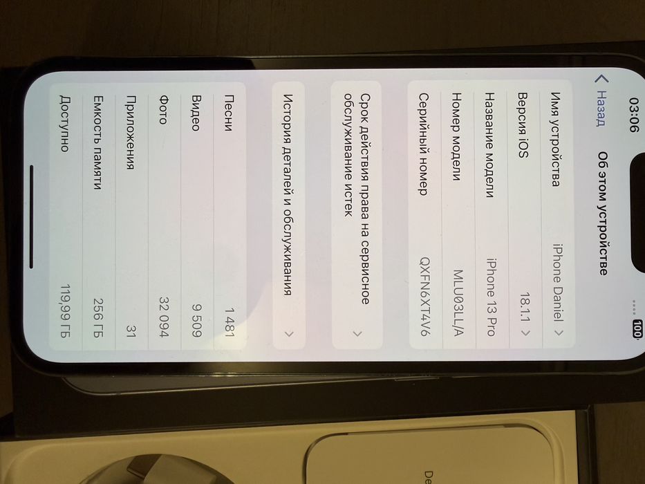 Apple Iphone 13 pro 256 GB