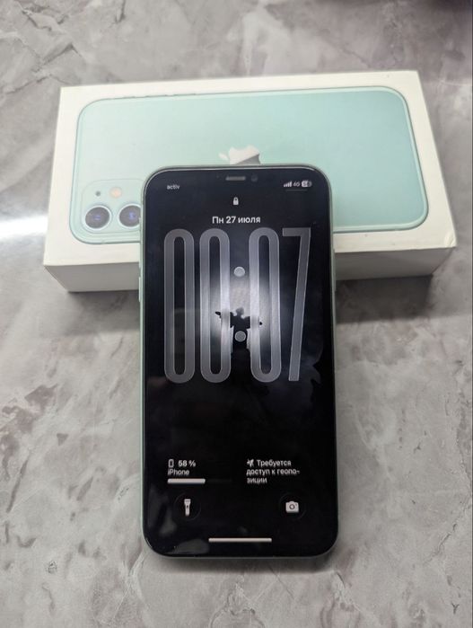 iPhone 11 идеал с коробкой