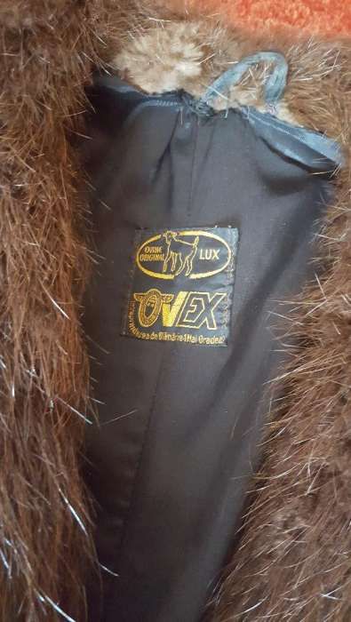 vand palton blana naturala