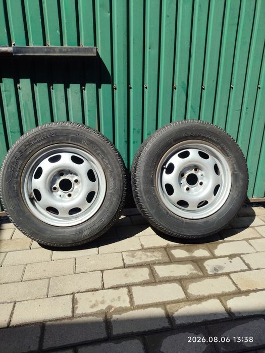 Диски с резиной 175/70 R13 от Golf 3