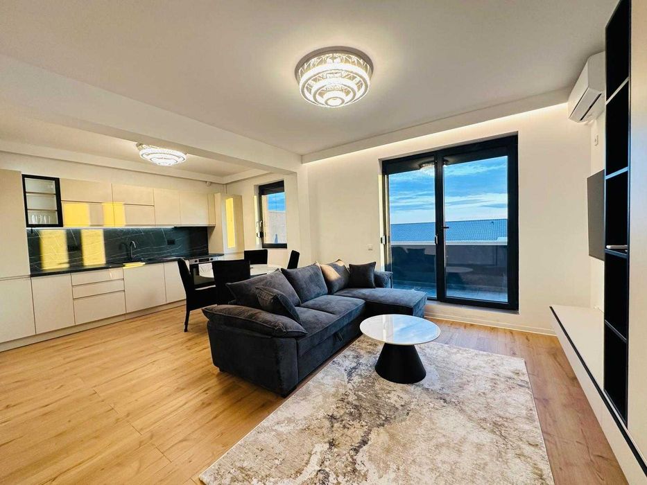 Inchiriez apartament 2 cam., Bragadiru, bloc nou, complet mobilat si utilat, prima inchiriere