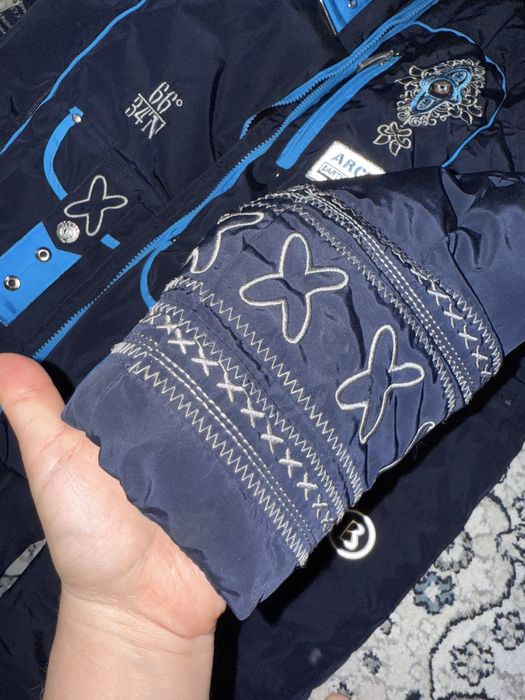 Лыжный костюм богнер синий