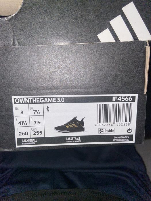 Adidas Own The Game 3.0 – mărimea 41 1/3 – aproape noi