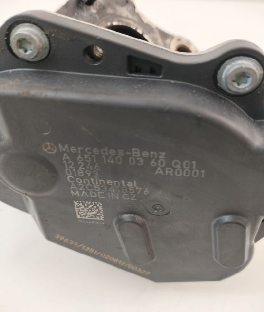 Supapa EGR A6511400360 Mercedes-Benz ML W164 (facelift) seria