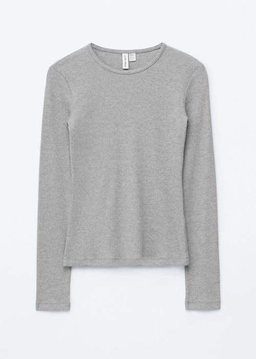 &Other stories сребриста блуза