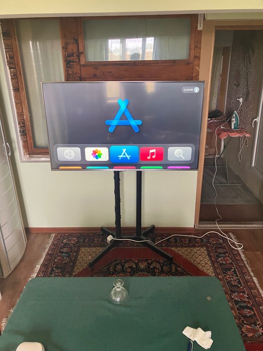 Xiaomi 55, Apple TV 4K, Кронштейн, удлинитель