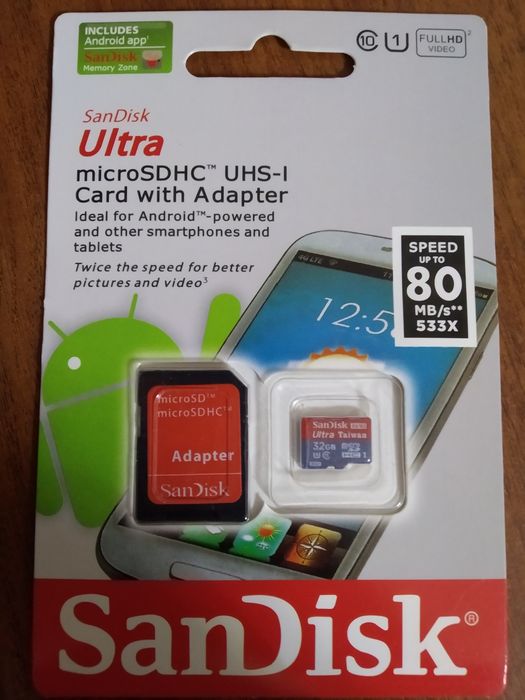 Original Sandisk micro fleshkalar 16GB 32GB 64GB 128GB