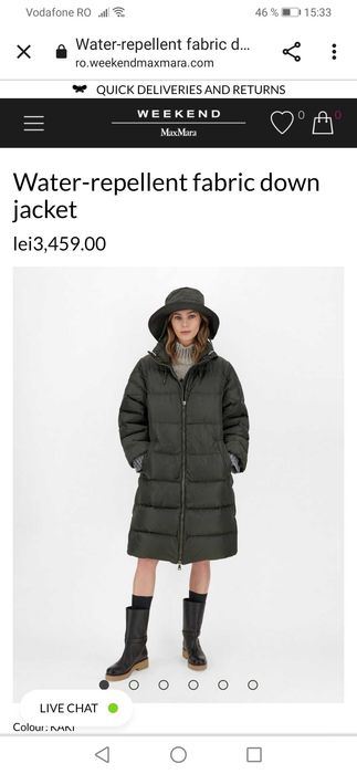 Haina dama puf Weekend Max Mara