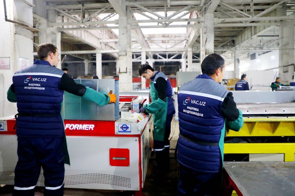 Прямоугольные воздуховоды TDF 0.5–0.9 мм | Ташкент