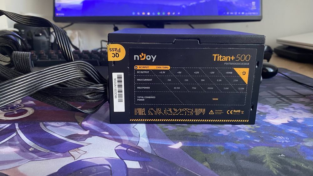 Sursa 500W nJoy Titan+ 500