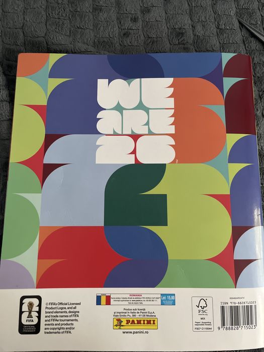 Album Panini World Cup 2026 Complet