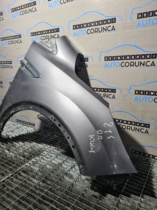 Aripa Dreapta Fata Ford Kuga II 2012 - 2014 4 Usi ARGINTIU (814)