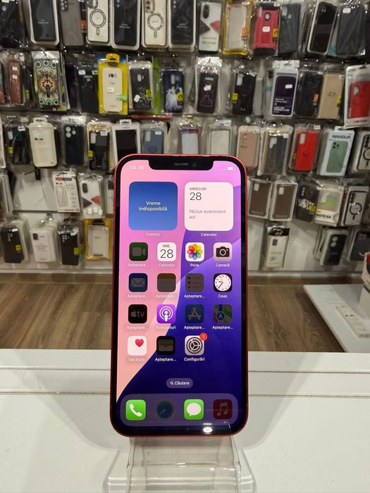 iSellStore Vâlcea: iPhone 12 Red  - 64GB- 83%baterie -