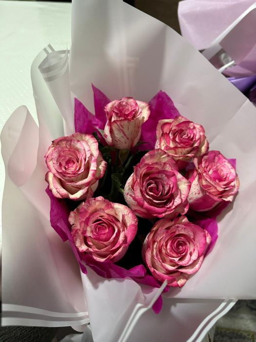 Продам б/у букеты с выписки с роддома