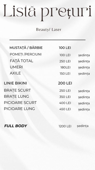Epilare definitivă cu laser IPL