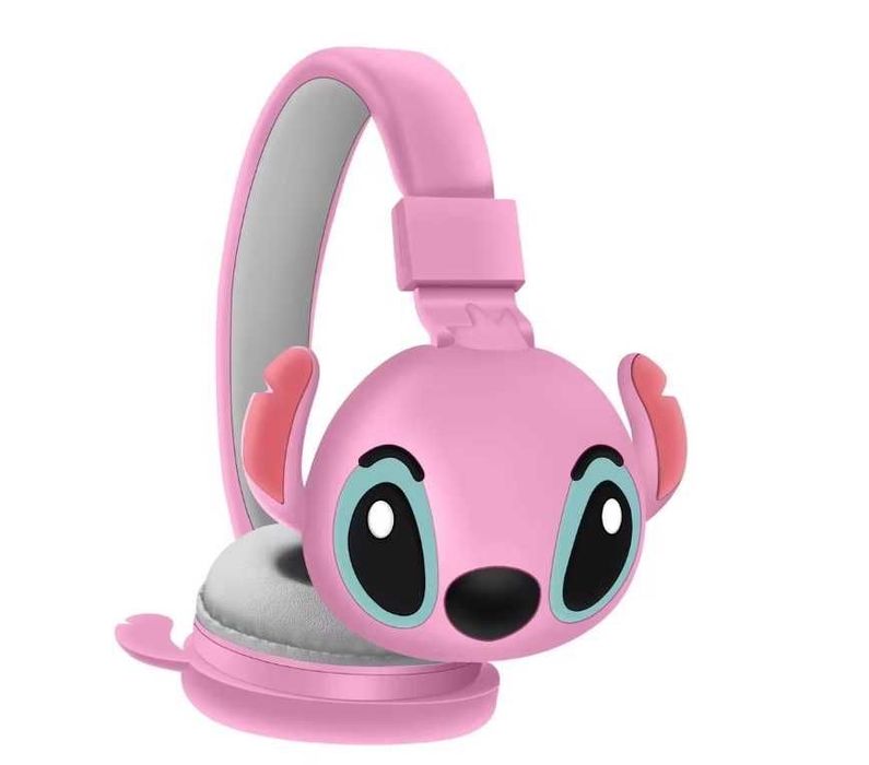 Безжични Bluetooth слушалки Лило и Стич с вграден микрофон, Lilo and Stitch headaet