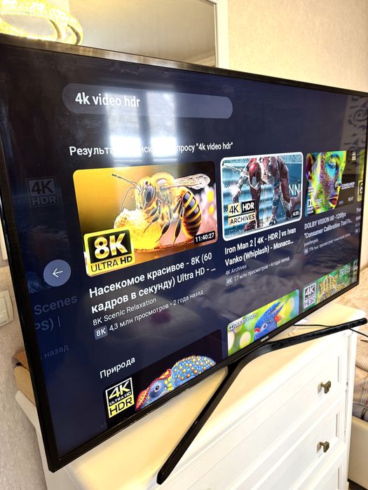 ТЕЛЕВИЗОР SAMSUNG 4K UHD ultra серии smart tv