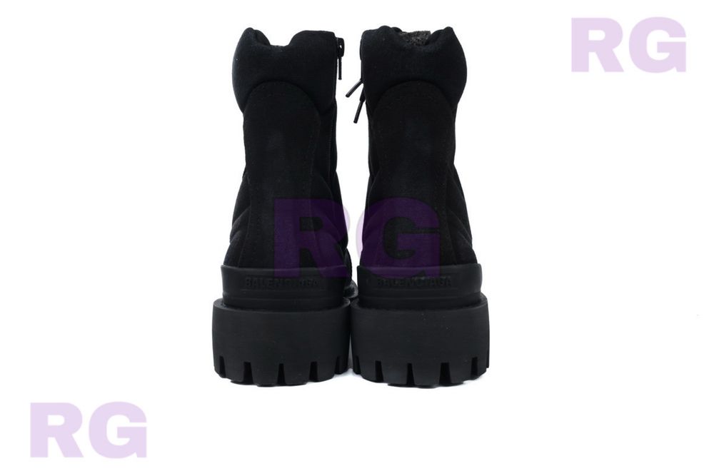 Balenciaga Strike Boots Black