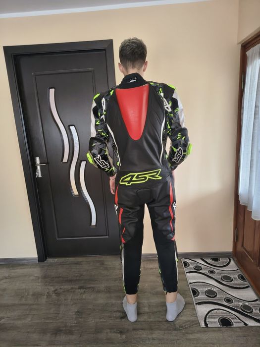 Combinezon moto 1 bucată 4SR Racing nr 54