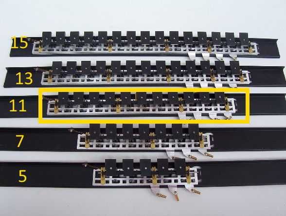 Vand mecanism registri 11 efecte acordeon  -  Italia