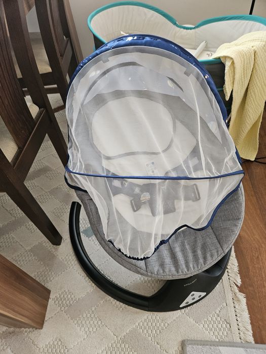 Бебешка електрическа люлка little bird кошче столче новородено