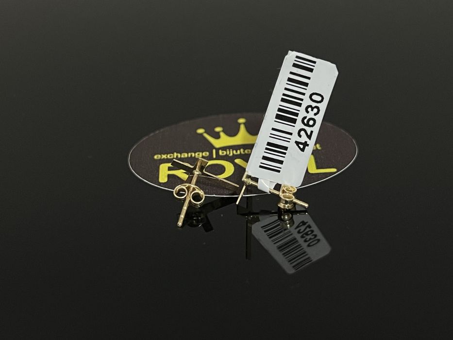 Bijuteria Royal CB : Cercei dama aur nou 14k 0,67gr