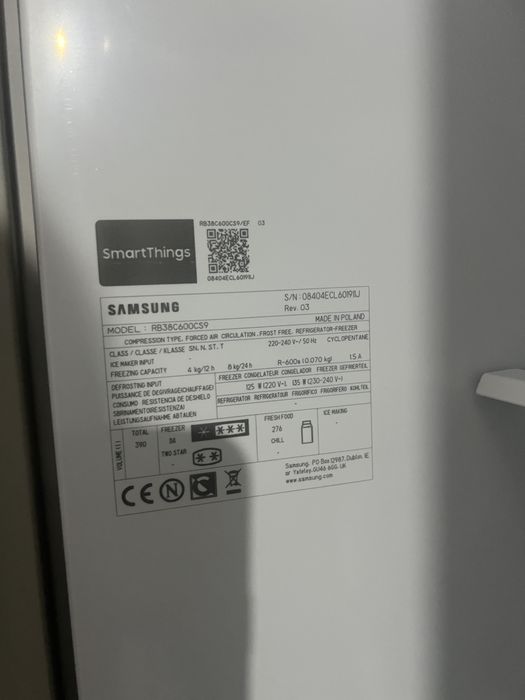 Combina frigorifica Samsung clasa C Nou