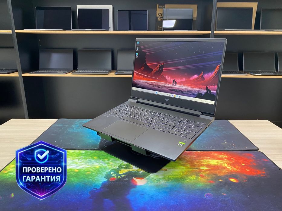 Игровой Ноутбук HP Victus 15 AMD Ryzen 5-5600H|16GB|SSD 512GB|RTX 3050