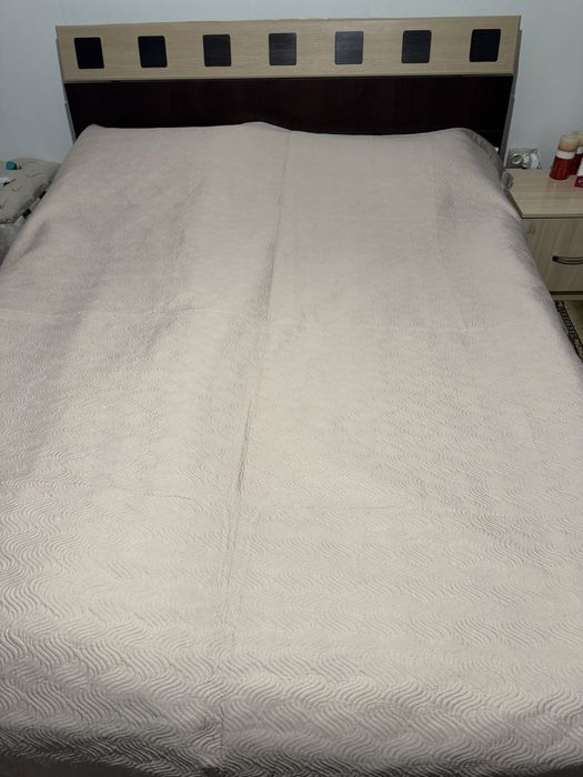 Кровать с комодом