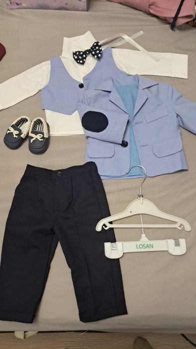 Costum festiv bebelus din  bumbac