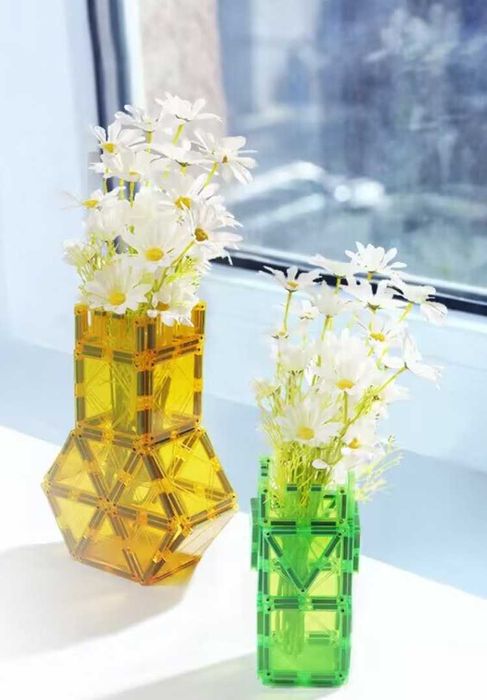 Само магнитни елементи! Магнитен конструктор за изграждане 30бр. 28лв