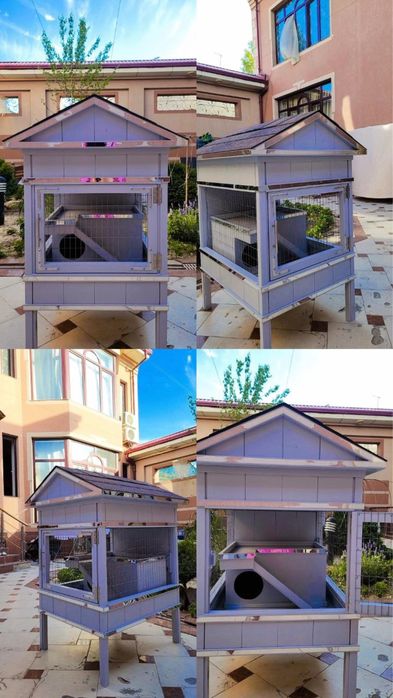 Вольеры, домики  для Ваших любимых питомцев