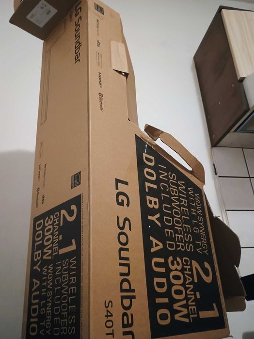 Телевизор и саунбар LG 2024 със документи  с гаранция