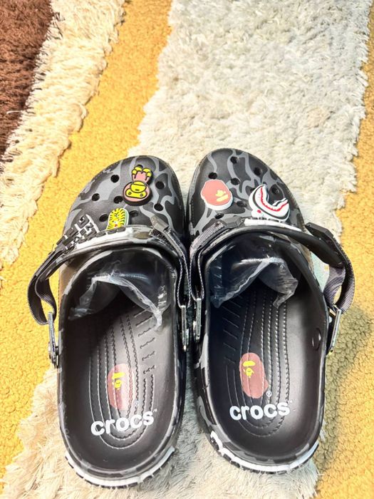 Crocs Bape black