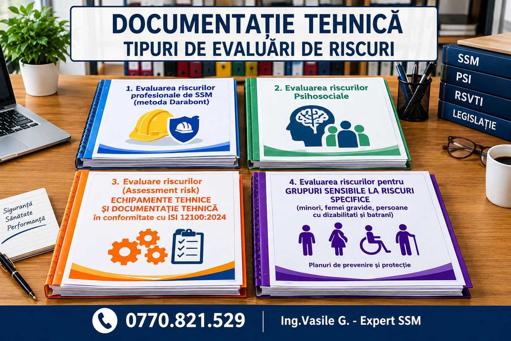 Preturi mici- Elaborez documentatie tehnica ( SSM, Mediu, PSI, RSVTI )