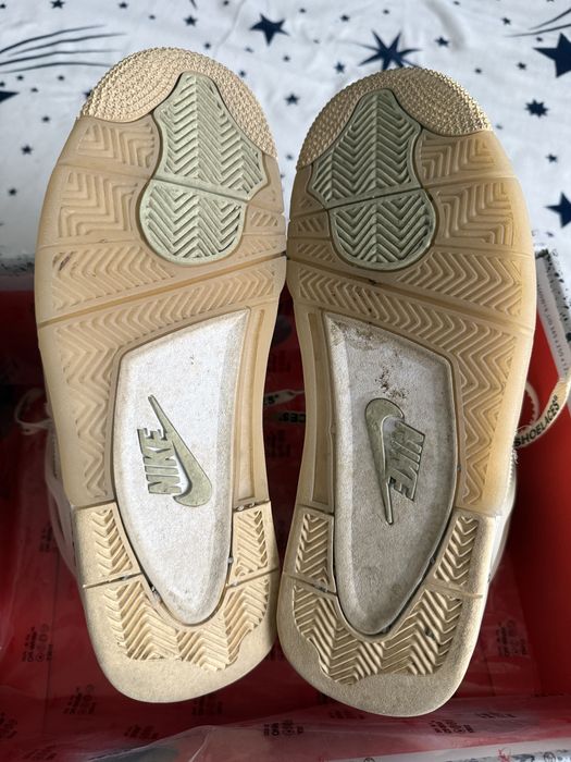 Jordan 4 Off White Sail