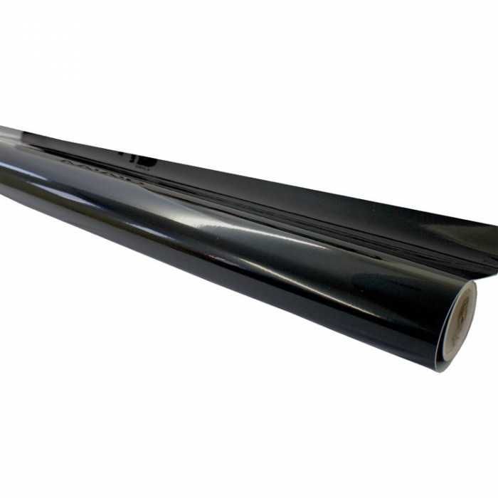 Автомобилно фолио Черен гланц/Пиано лак - 1.52 х 1 метър.