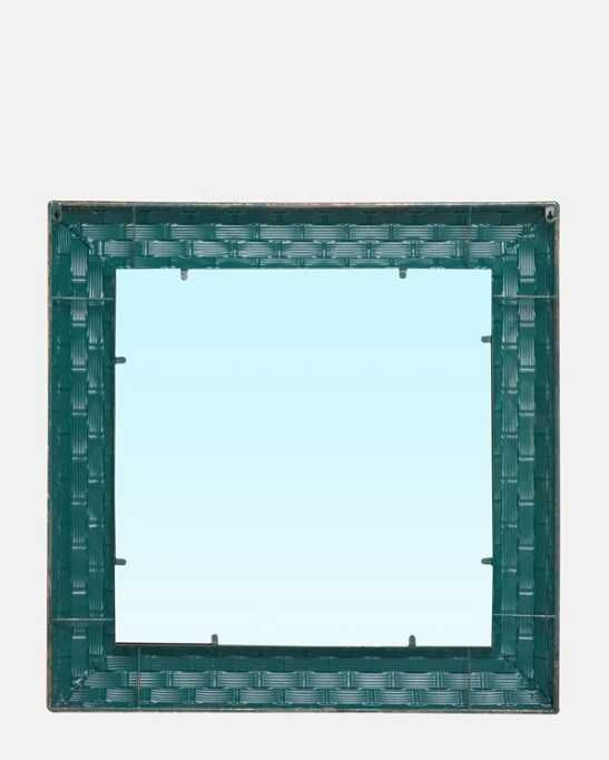 Oglinda vintage, 88x88 cm, Lawrence Grey Home