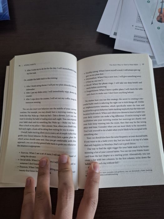 Atomic habits. Атомные привычки на англ