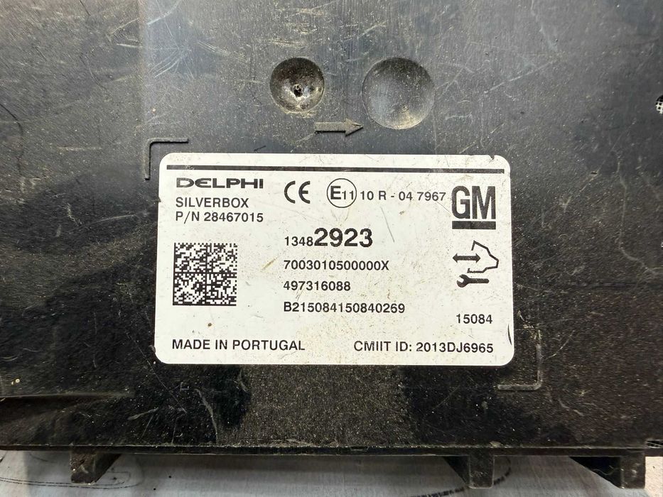 Unitate multimedia / Radio navigație (Silverbox) Opel Insignia A 13482923 2015 / [2008-2017] / (5C3)