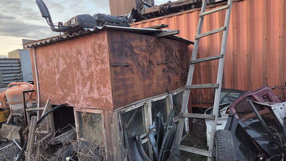 Бак ёмкость вагонетка