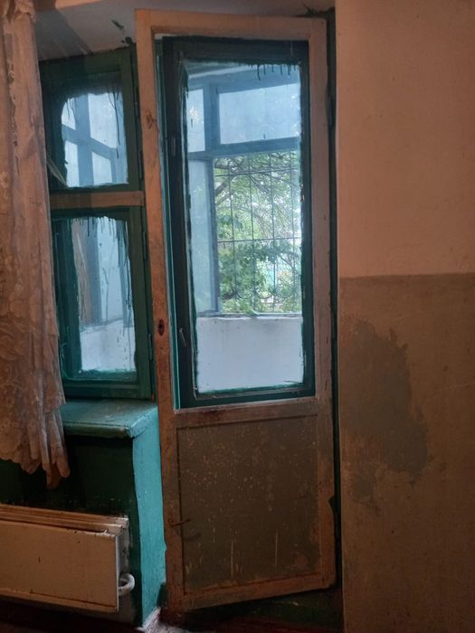 Отдам дери окна не демонтирован