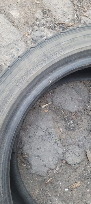 Всесезонка пачти новый 4штук 215/45/17
