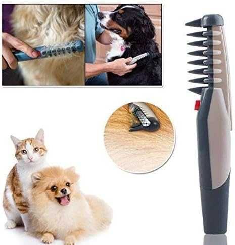 Pieptene electric pentru tuns animale cu blana incucata