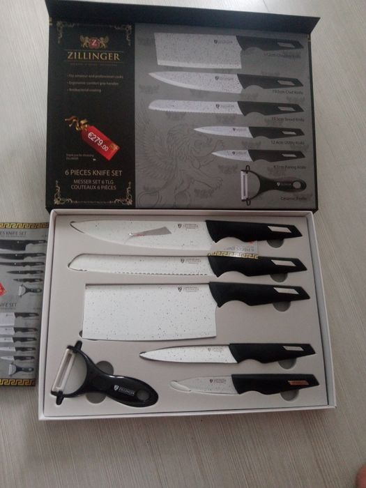 Продавам к-т ножове