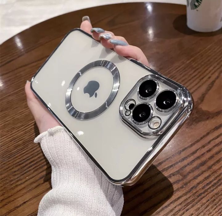 Iphone 14/15/16E/17 PRO MAX PLUS AIR Husa Luxtin Incarcare Magsafe