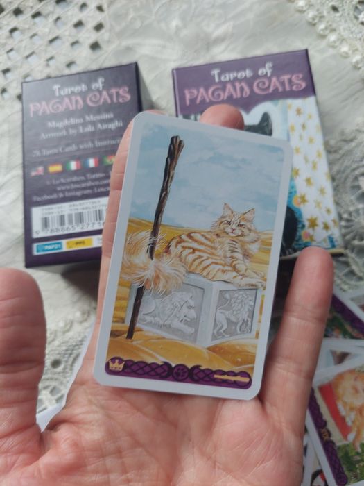 Оригинални  Pagan Cats и Llewellin Tarot MINI