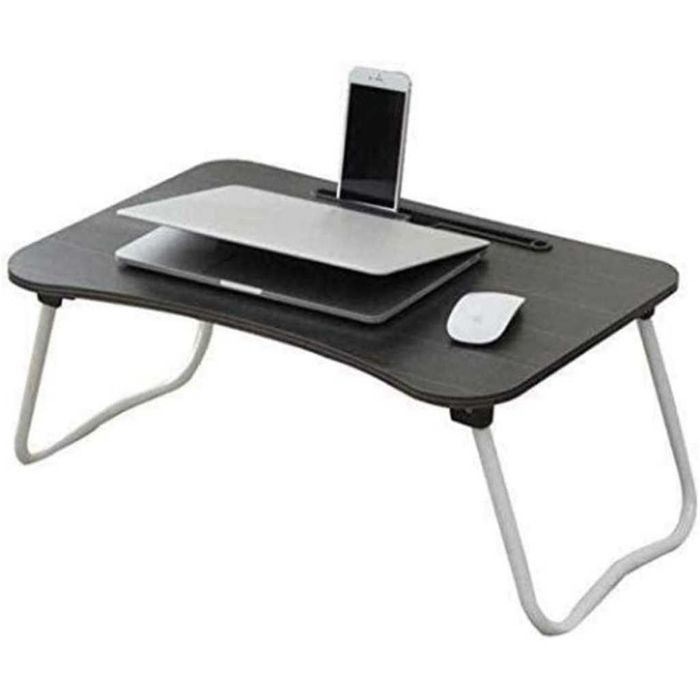 Мултифункционална сгъваема маса за лаптоп или хранене, с поставка.