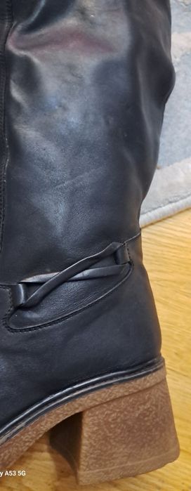 Cizme piele, nepurtate