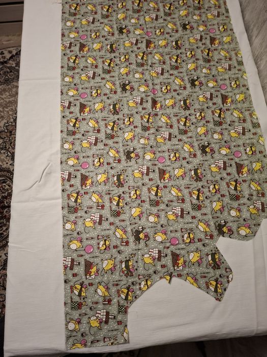 Продаю отрезы хлопковой ткани миткаль